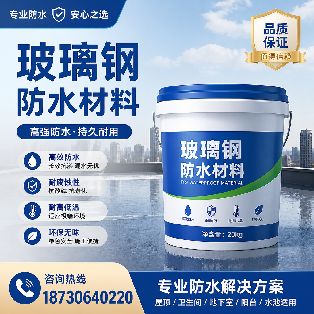 了解玻璃钢防水材料的市场趋势，鸡西 企业不可不知